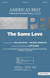 The Same Love SATB choral sheet music cover